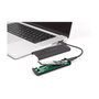 DeLOCK 42031 Caja externa para SSD M.2 NVMe PCIe/SATA USB Tipo-C 20 Gbps