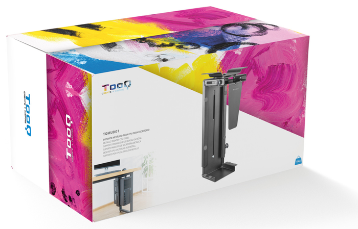 Tooq Soporte Metálico para CPU TQMUD01 Negro