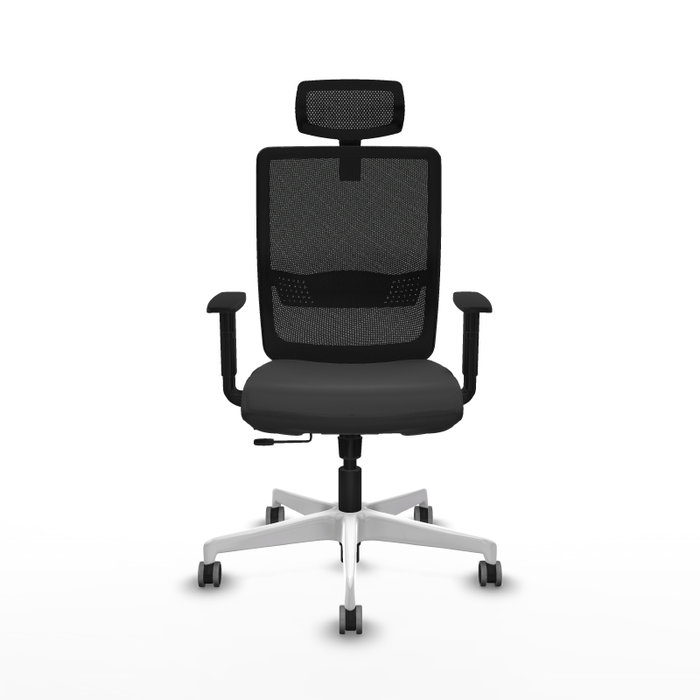 PIQUERAS Y CRESPO Silla de oficina Haches Gris oscuro y Negro PIQUERAS Y CRESPO Silla de oficina Haches Gris oscuro y Negro