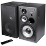 Edifier R2850DB Altavoces 2.0 de 3 Vías Inalámbricos y Alámbricos Bluetooth 150W Negros para Estudio y Hogar