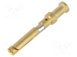 Harting Buchse de crimpado HART 0,5 mm² dorada