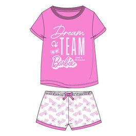 Cerdá Pijama Corto Single Jersey Barbie Niña 8 Años