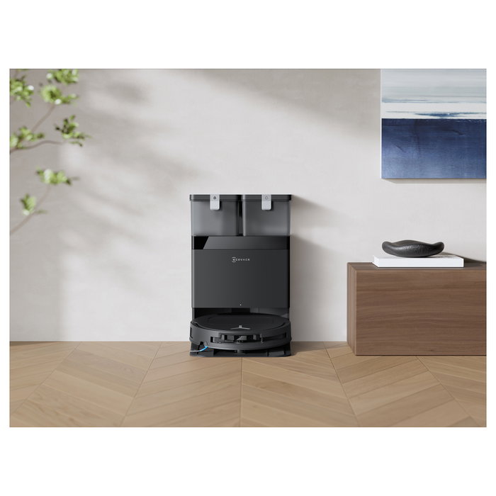 ECOVACS DEEBOT T50 OMNI Gen3 Robot Aspirador y Fregasuelos Negro, 25000 Pa, Autovaciado, Navegación Láser AIVI 3D