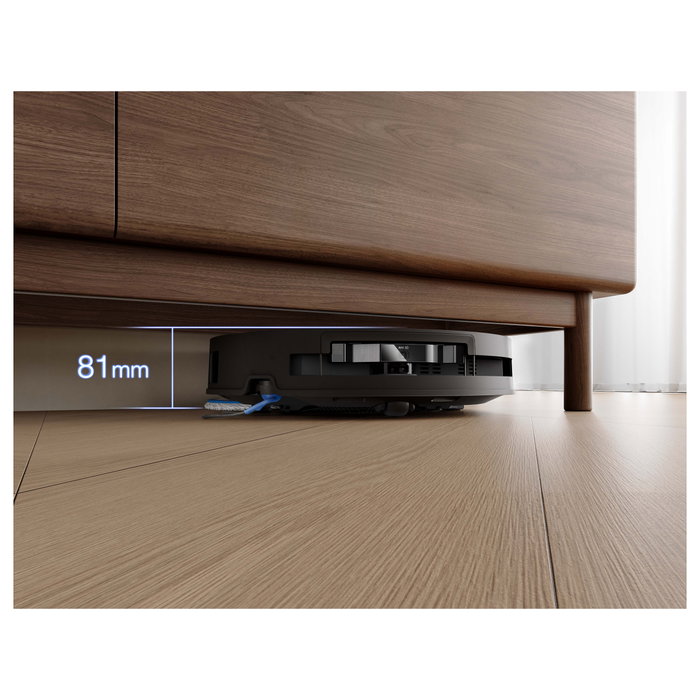 ECOVACS DEEBOT T50 OMNI Gen3 Robot Aspirador y Fregasuelos Negro, 25000 Pa, Autovaciado, Navegación Láser AIVI 3D