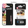 Quid Pelador Habitat Negro 21x7x4 cm (12 Unidades) de Acero Inoxidable