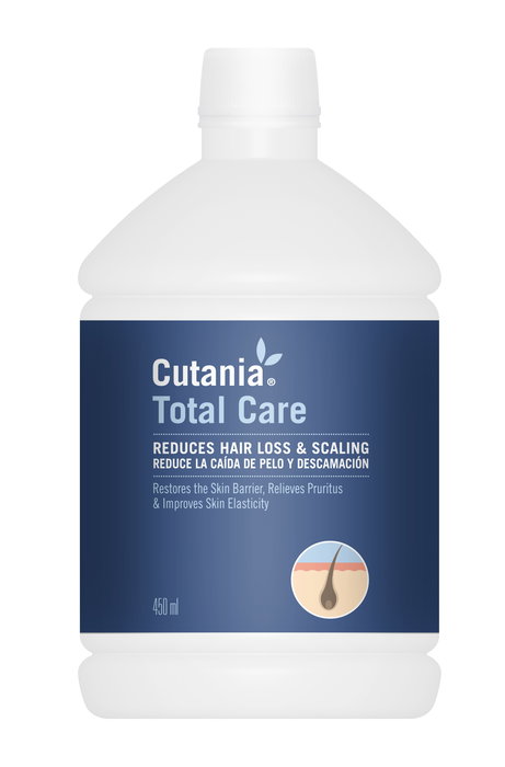 Vetnova Cutania Total Care Champú para Perros y Gatos, Cuidado Total, 450 mL Vetnova Cutania Total Care Champú para Perros y Gatos, Cuidado Total, 450 mL
