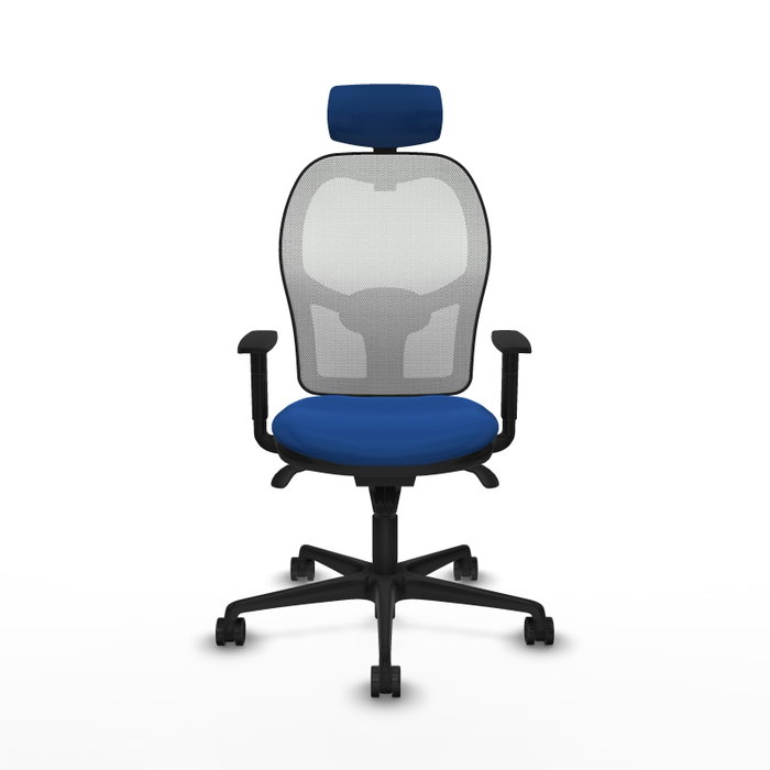 PIQUERAS Y CRESPO Silla de oficina Jorquera Azul y Blanca PIQUERAS Y CRESPO Silla de oficina Jorquera Azul y Blanca