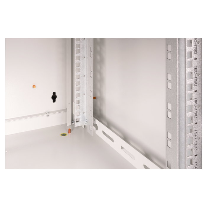 Digitus Bastidor de pared Unique 7U 420x600x600mm gris claro