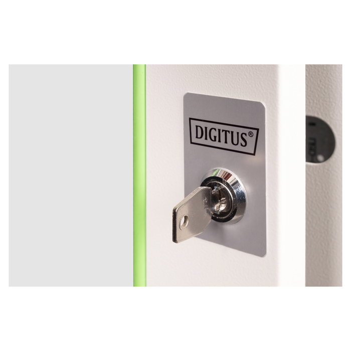 Digitus Bastidor de pared Unique 7U 420x600x600mm gris claro