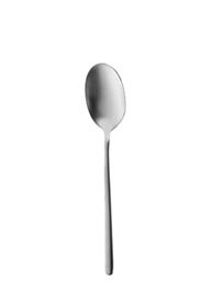 SUMMA TENA Cuchara para Postre de Acero Inoxidable 18/10, Inox Lisa, Largo 190 mm, 5 mm Grosor, Colección Tena (Set de 12)