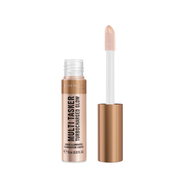 Rimmel London Multi Tasker Turbocharged Iluminador Líquido 004-Chelsea Glow Rimmel London Multi Tasker Turbocharged Iluminador Líquido 004-Chelsea Glow