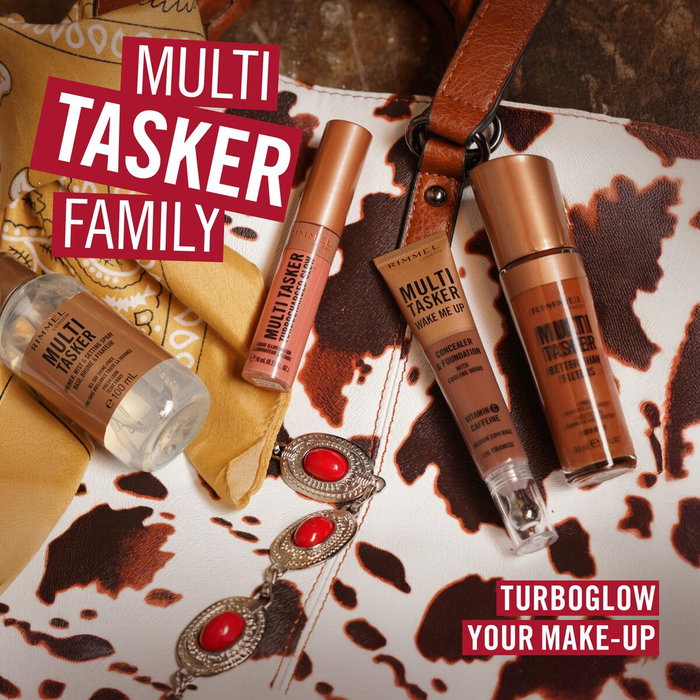 Rimmel London Multi Tasker Turbocharged Iluminador Líquido 004-Chelsea Glow Rimmel London Multi Tasker Turbocharged Iluminador Líquido 004-Chelsea Glow