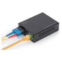 Digitus DN-82160 Convertidor de medios Gigabit PoE RJ45/SC Monomodo
