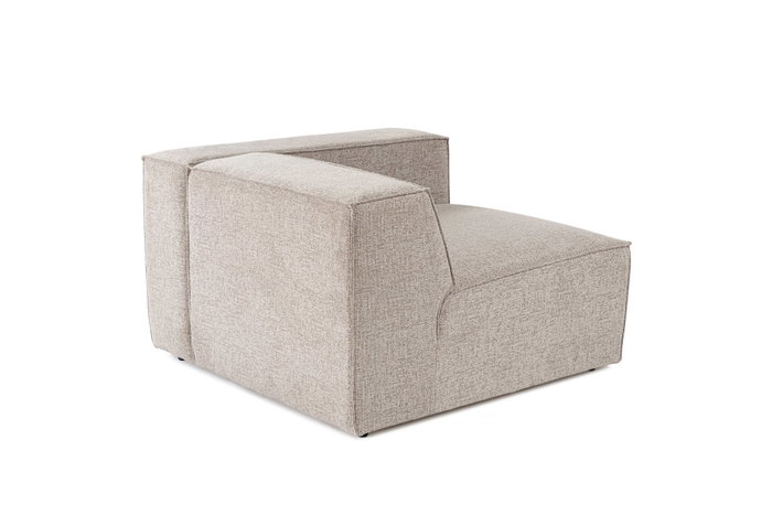 Atelier Del Sofa Sofá 1 Plaza 110x108x65cm Mocha