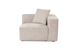 Atelier Del Sofa Sofá 1 Plaza 110x108x65cm Mocha