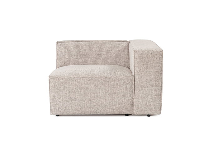 Atelier Del Sofa Sofá 1 Plaza 110x108x65cm Mocha