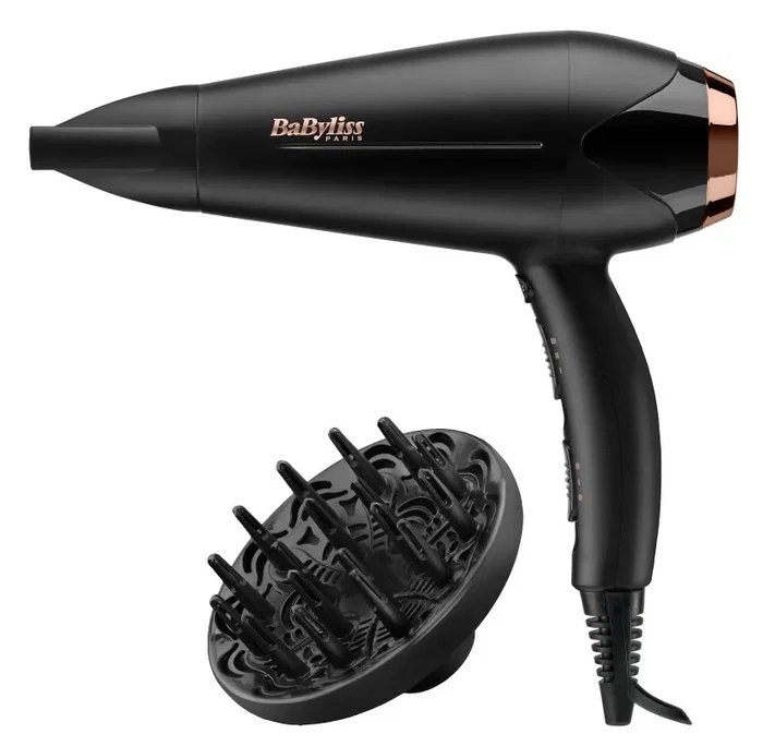 BaByliss Turbo Shine 2200 Secador de Pelo D570DE Negro