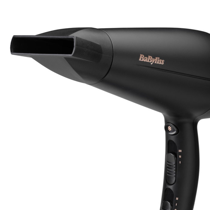 BaByliss Turbo Shine 2200 Secador de Pelo Negro D570DE