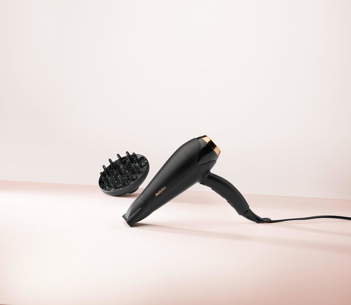 BaByliss Turbo Shine 2200 Secador de Pelo Negro D570DE
