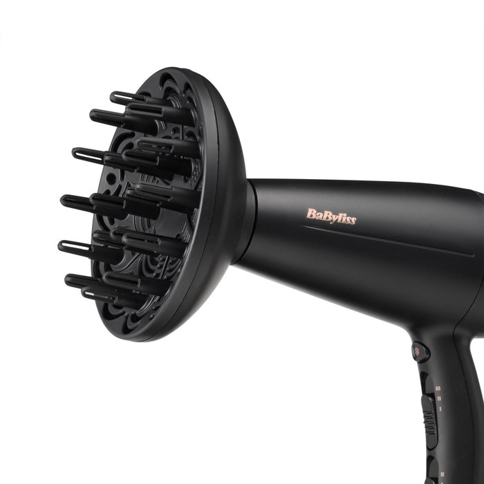 BaByliss Turbo Shine 2200 Secador de Pelo Negro D570DE