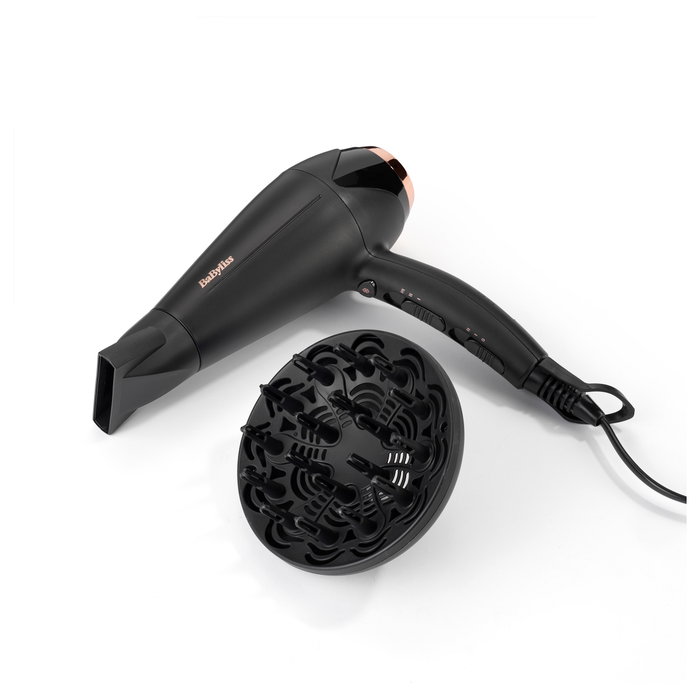 BaByliss Turbo Shine 2200 Secador de Pelo D570DE Negro