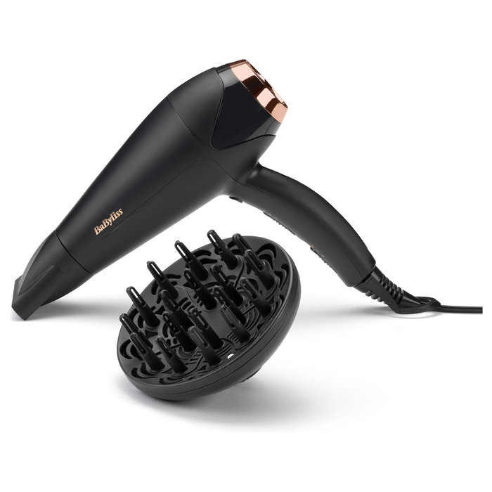 BaByliss Turbo Shine 2200 Secador de Pelo D570DE Negro