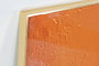 DKD Home Decor Cuadro Abstracto Porcelánico Naranja y Dorado 80x120 cm