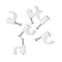 Hantums Bolsa de 100 grapillones para cable manguera redondo 7mm