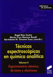 SINTESIS EDITORIAL, TECNICAS ESPECTROSCOPICAS EN QUIMICA ANALITICA VOL II - SINTESIS EDITORIAL
