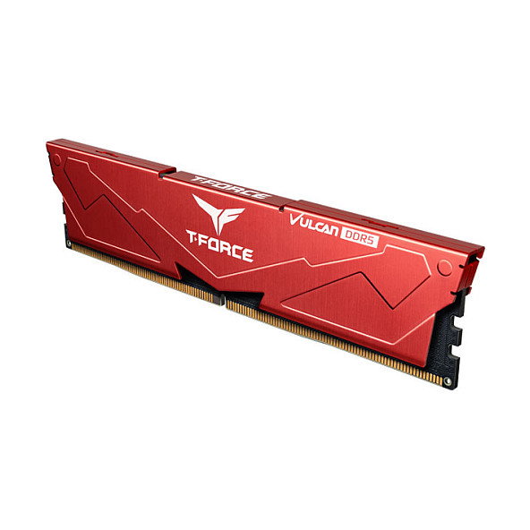 Team Group T-Force Vulcan 32GB (2 x 16GB) DDR5 6400MHz PC5-51200 CL40 288-pin DIMM Memoria RAM para PC de Sobremesa