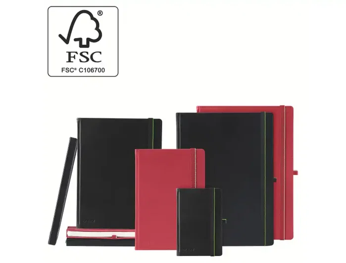 Leitz Cuaderno encolado Complete tapa dura DIN A4 80 hojas rayado horizontal negro Leitz Cuaderno encolado Complete tapa dura DIN A4 80 hojas rayado horizontal negro