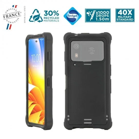 Mobilis 065029 Funda para Zebra EM45, Negro Mobilis 065029 Funda para Zebra EM45, Negro