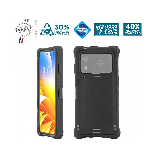 Mobilis Funda 065029 para Zebra EM45, Negro