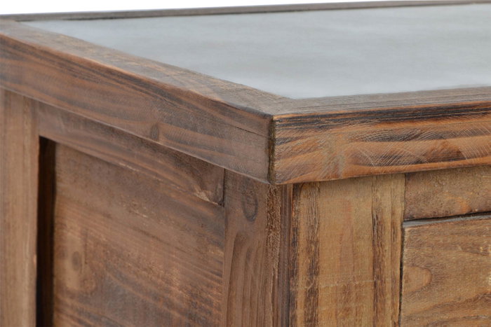 DKD Home Decor Consola Cottage Madera 35 x 95 x 120 cm Botellero