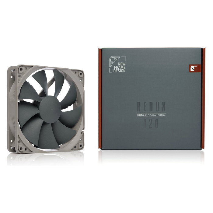 NOCTUA NF-P12 Ventilador 120mm PWM 1700 RPM Gris