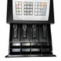 Ecr sampos ER-057S Registradora TPV Blanca con Display VFD y 14 Departamentos
