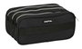 Estuche Escolar Safta Stone Negro 21,5 x 10 x 8 cm