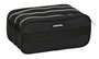 Estuche Escolar Safta Stone Negro 21,5 x 10 x 8 cm