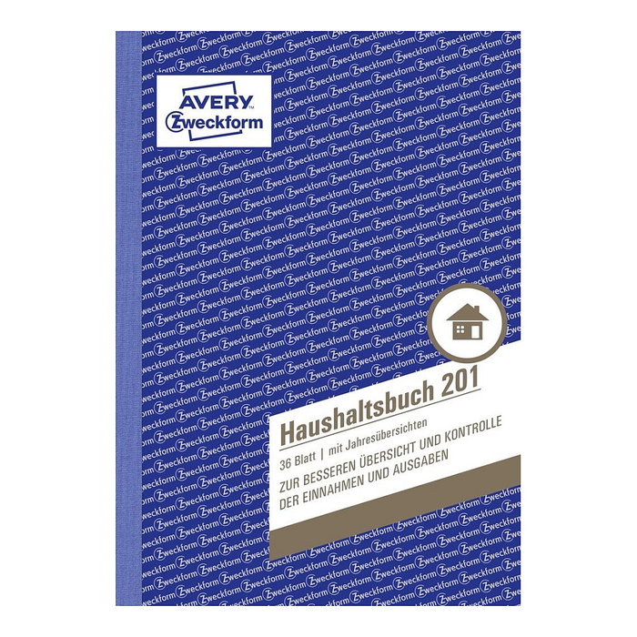 AVERY Zweckform Haushaltsbuch Formularbuch 201 AVERY Zweckform Haushaltsbuch Formularbuch 201