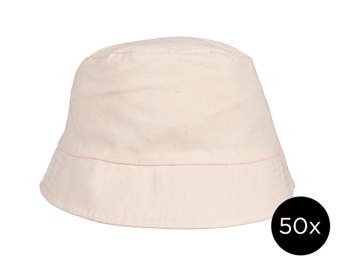 Innspiro Pack de 50 Sombreros de Algodón 58 cm