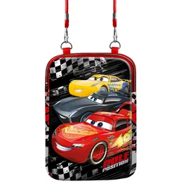 Disney Cars 3 Bandolera para Tablet Negro 29.5x20x3 cm