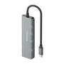 Aisens Hub USB 3.2 Gen 1 con 2xUSB-C y 2xUSB-A, Gris