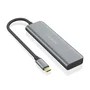 Aisens Hub USB 3.2 Gen 1 con 2xUSB-C y 2xUSB-A, Gris