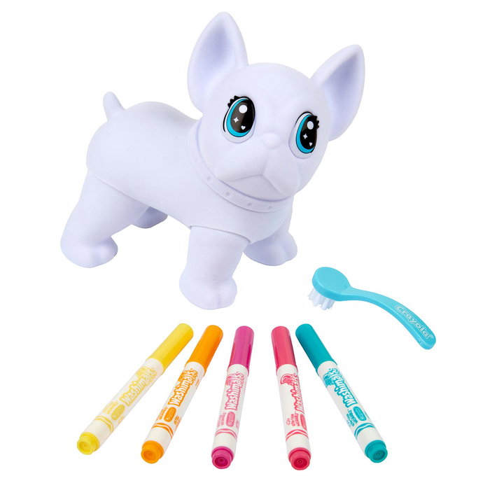 Crayola Washimals Jumbo Pets El Gran Wilbur 74,0227 Juguete de Colorear y Lavar con Rotuladores y Cepillo +3 Años Crayola Washimals Jumbo Pets El Gran Wilbur 74,0227 Juguete de Colorear y Lavar con Rotuladores y Cepillo +3 Años