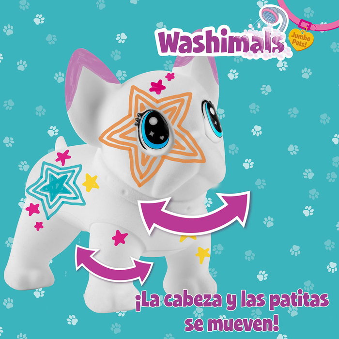 Crayola Washimals Jumbo Pets El Gran Wilbur 74,0227 Juguete de Colorear y Lavar con Rotuladores y Cepillo +3 Años Crayola Washimals Jumbo Pets El Gran Wilbur 74,0227 Juguete de Colorear y Lavar con Rotuladores y Cepillo +3 Años