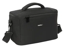 Safta Nevera Cuadrada Waterproof Negro