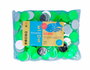 Innspiro Gemas Decorativas Acrílicas Círculo Verde Fluor 25mm 100u