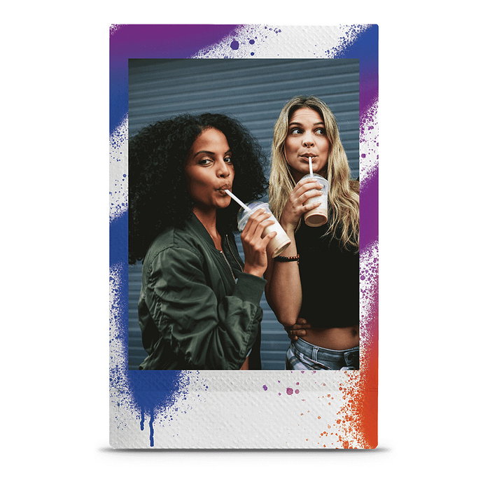 Fujifilm instax mini Film Spray Art Fujifilm instax mini Film Spray Art