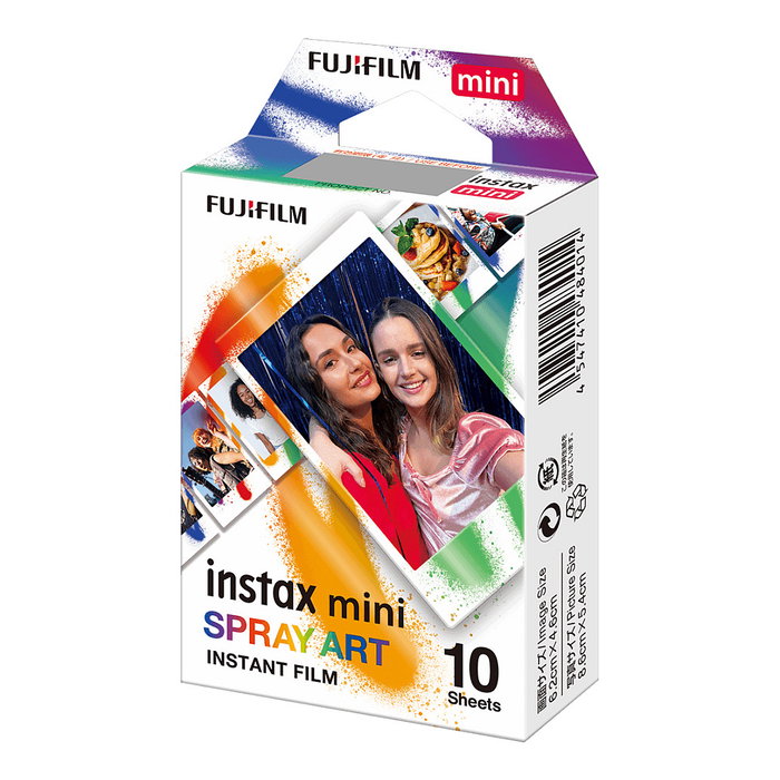 Fujifilm instax mini Film Spray Art Fujifilm instax mini Film Spray Art