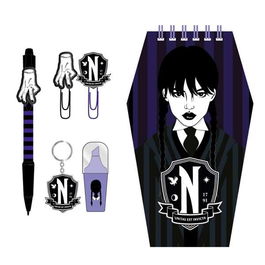 Cerdà Set de Papelería Wednesday Purple 15.0 x 25.0 x 5.0 cm